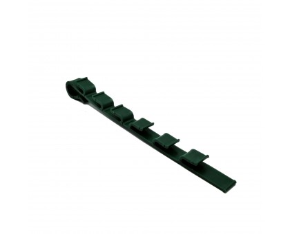 КМ/В1-6 (зеленый) - зажим для крепления кабеля в водосточном желобе