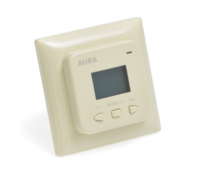 AURA LTC 440 IVORY - двухзонный терморегулятор для теплого пола