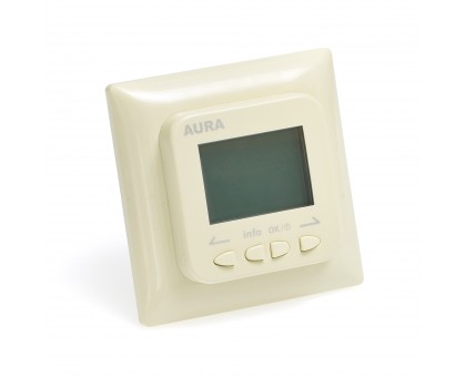 AURA LTC 730 IVORY - программируемый терморегулятор для теплого пола