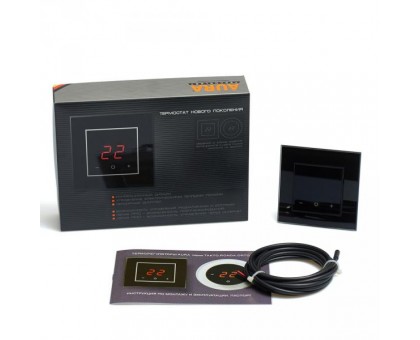 AURA TAKTO WiFi 9005 BLACK CLASSIC - wi-fi терморегулятор с сенсорным экраном