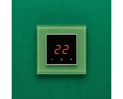 AURA ORTO 1164 GREEN LUMINOUS - терморегулятор с сенсорным экраном