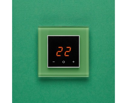 AURA ORTO 1164 GREEN LUMINOUS - терморегулятор с сенсорным экраном