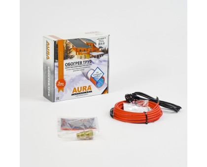 AURA FS INSIDE 10м (с сальником) - комплект для обогрева внутри трубы