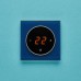 AURA TAKTO 5001 BLUE PETROL - терморегулятор с сенсорным экраном
