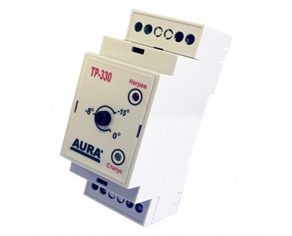 AURA ТР-330 - терморегулятор на DIN-рейку для систем антиобледенения
