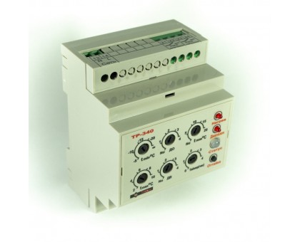 AURA ТР-340 - терморегулятор на DIN-рейку для систем антиобледенения