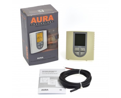 AURA VTC 770 IVORY - программируемый терморегулятор для теплого пола